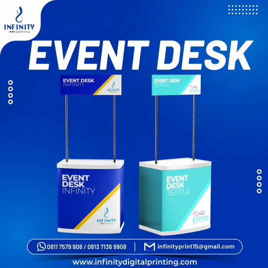 Booth Promosi Event Desk