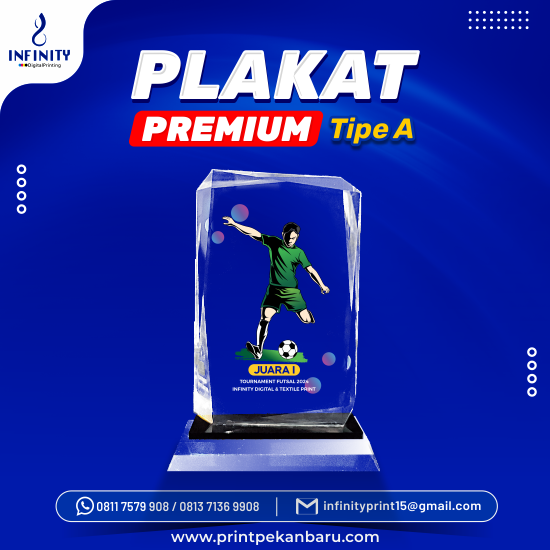 Plakat Akrilik  Premium 15mm  Tipe A 
