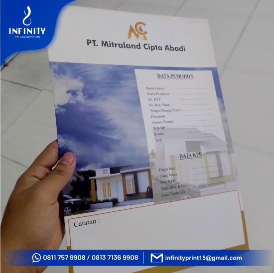 Map Kantong Kertas 230gr Per Rim