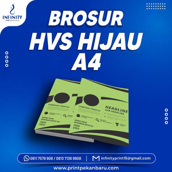 Brosur HVS Hijau A4