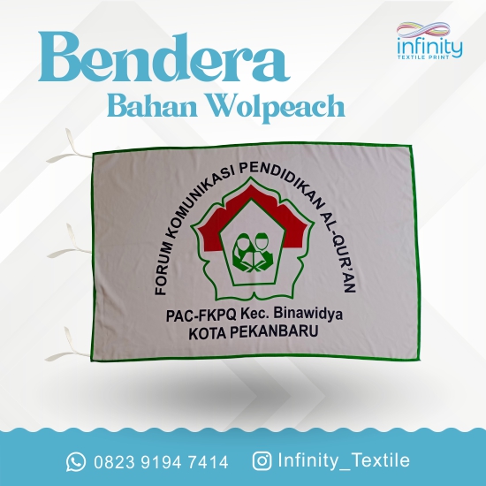 Bendera Bahan Wolpeach