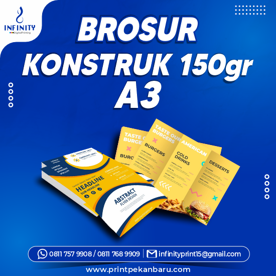 Brosur Konstruk 150gr A3 