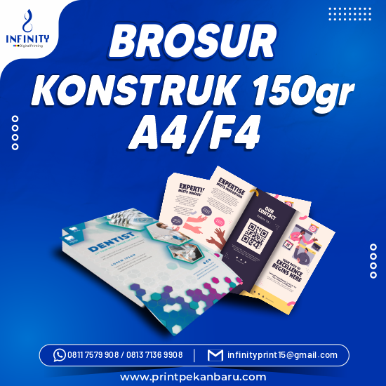 Brosur Konstruk 150gr A4/F4