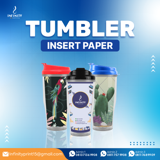 Tumbler Insert Paper