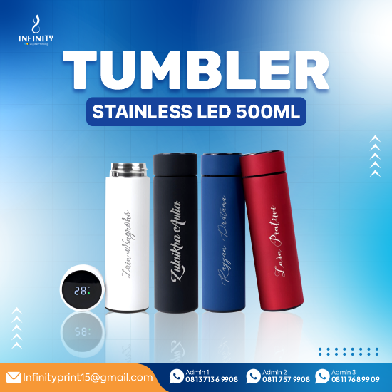 Tumbler Stainless LED 500ml