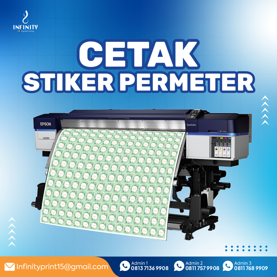 Cetak Stiker Per Meter