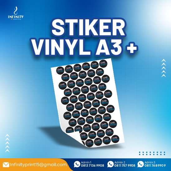 Stiker Vinyl A3+
